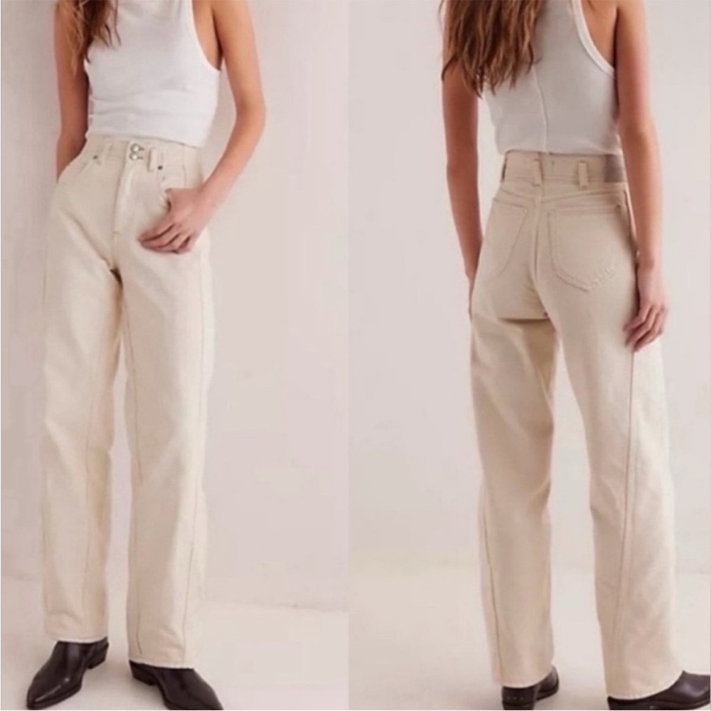 We The Free Cream Women Jeans